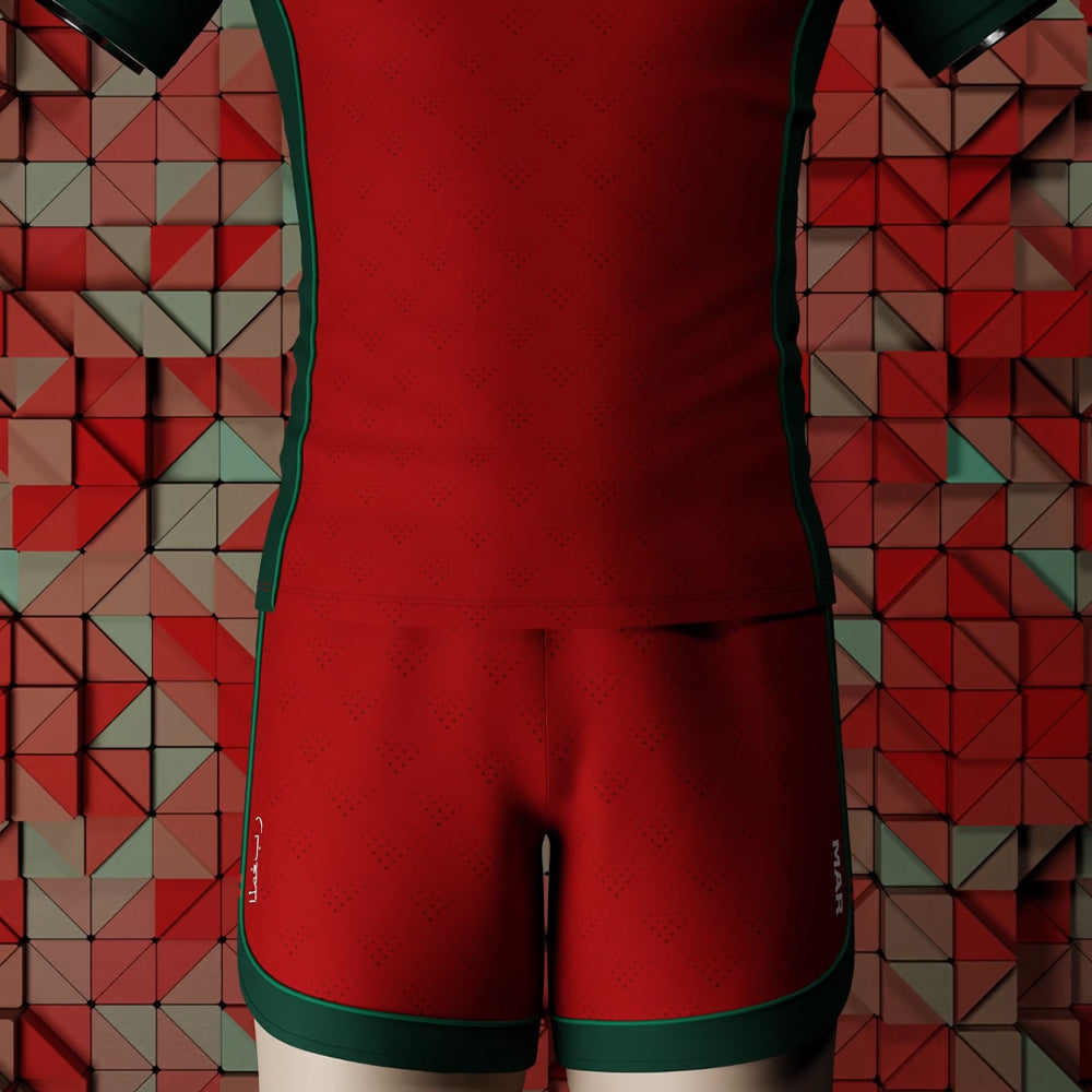 Drop "MOROCCO" Short
